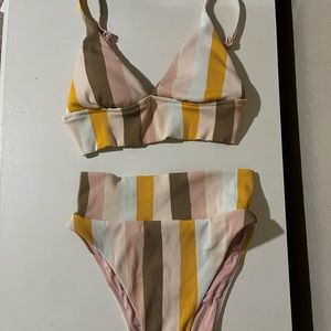 Aerie bikini top & aerie bikini cheeky bottom